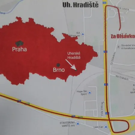 Fabrika Szálloda Uherské Hradiště